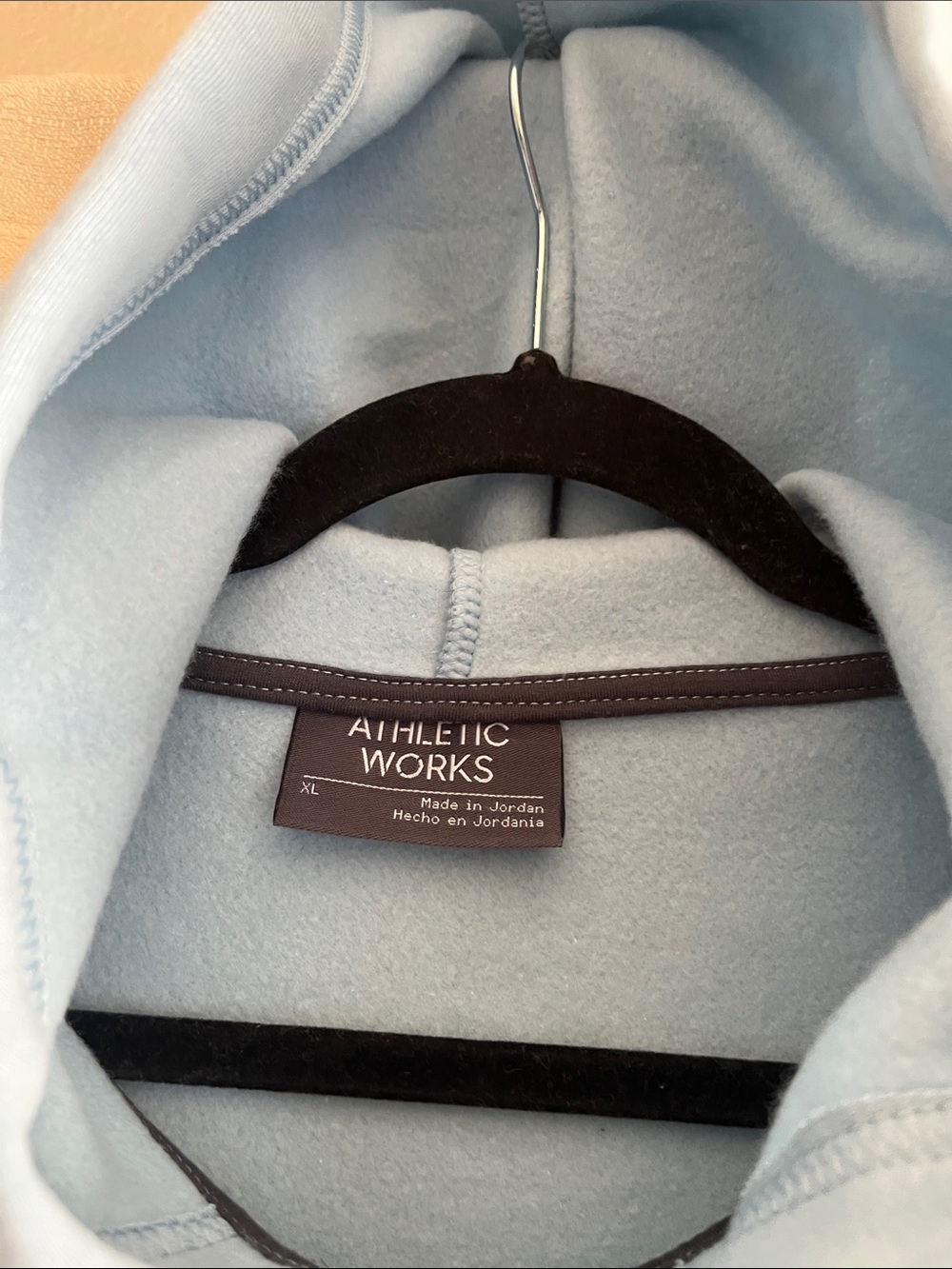 No Boundaries Light Blue Full-Zip Hoodie Jacket - Picture 6 of 7